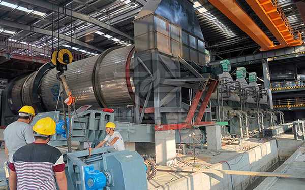 污泥蒸汽烘干機(jī)安裝